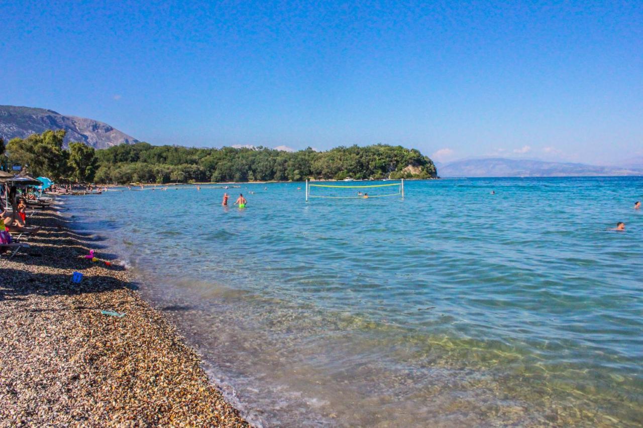 Happy Camp Mobile Homes In Karda Beach Camping Corfu  Exterior photo
