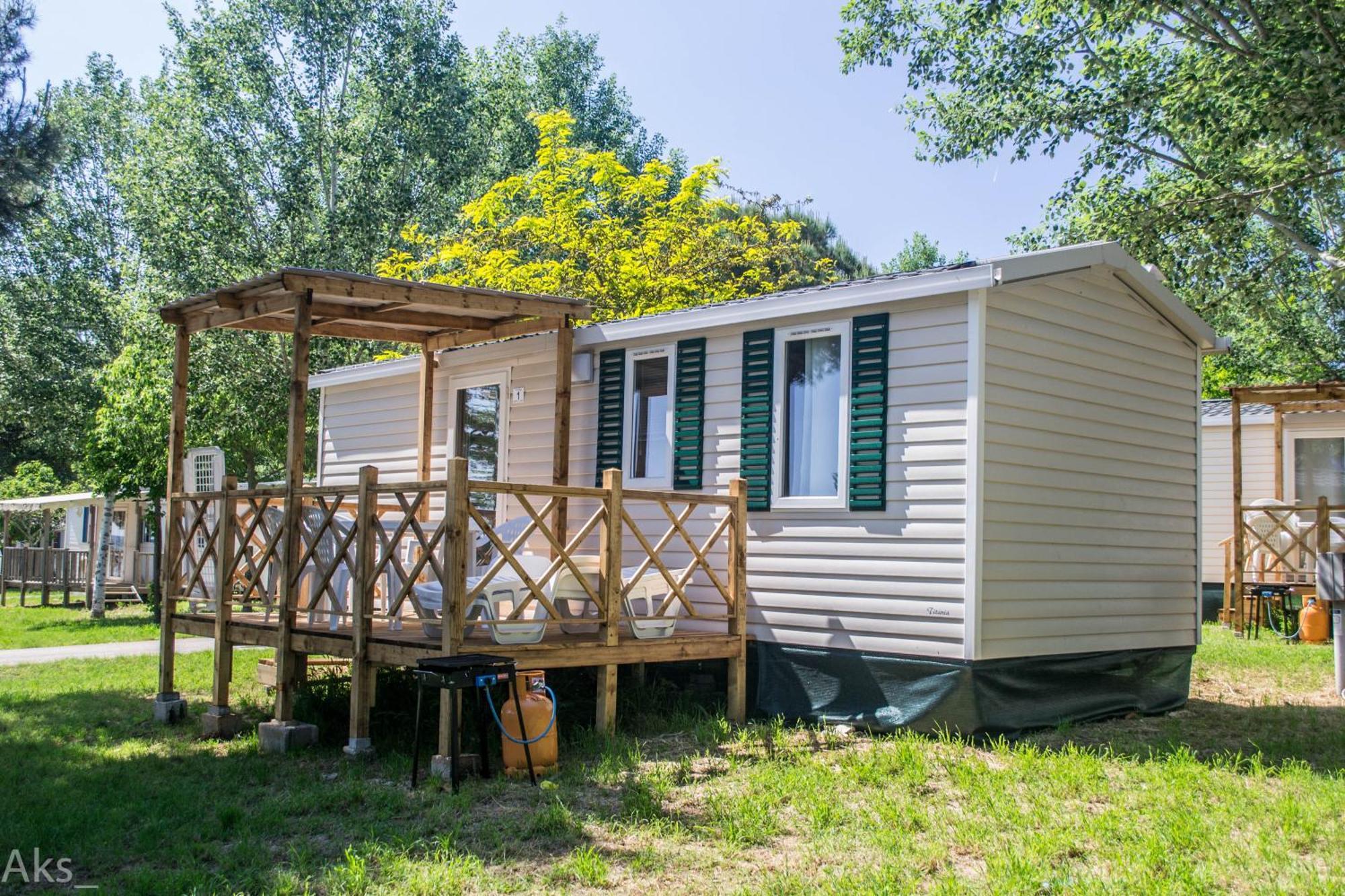 Happy Camp Mobile Homes In Karda Beach Camping Corfu  Exterior photo